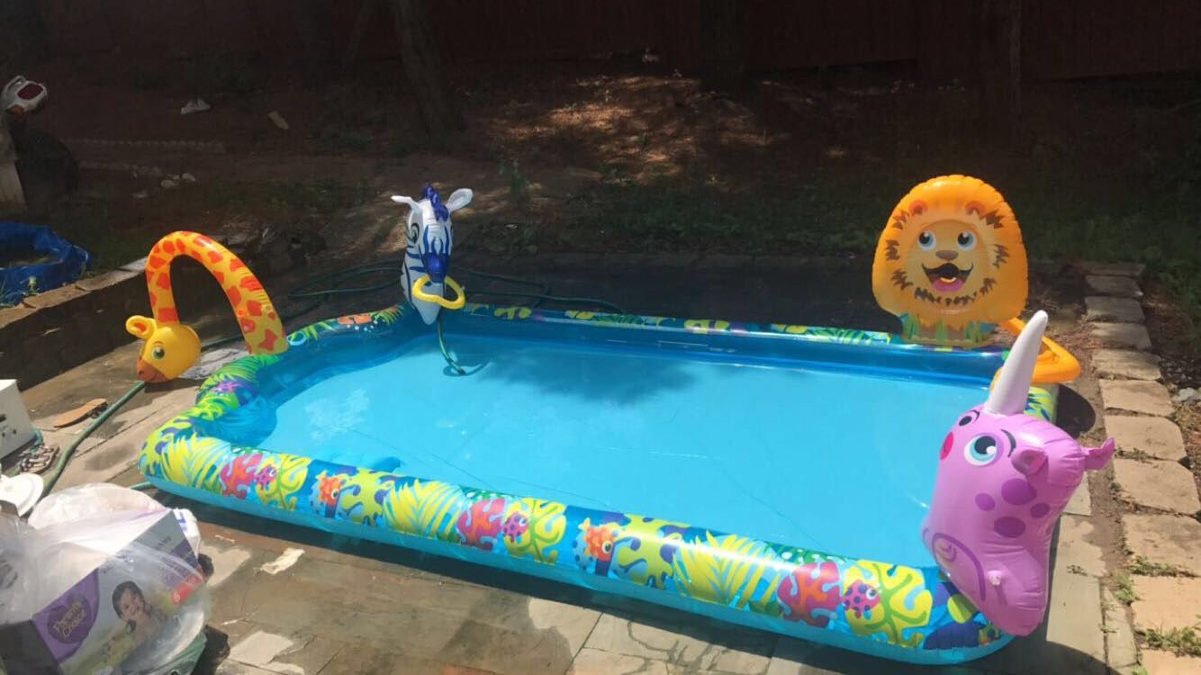 Big toddler pool