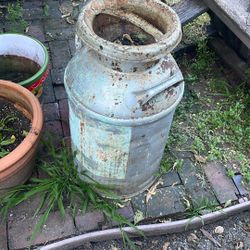 Milk Can From Alta Dena Farms San Jose 