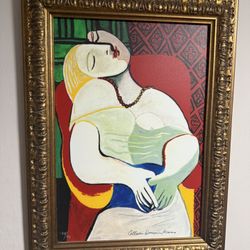Limited Edition Picasso “The Dream” 133/500 $150