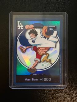 Dodgers Luffy promo Don Card