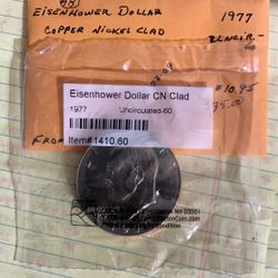 1977 Eisenhower  Dollar