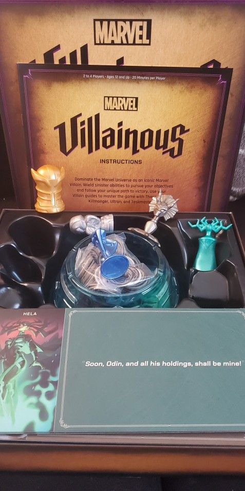 New $20 each Board GAME Marvel Villainous 