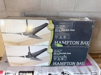 60 Inch Hampton Bay Industrial Indoor Outdoor Ceiling Fan