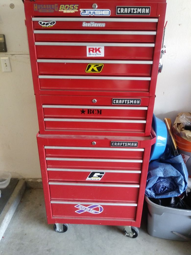 Craftsman tool box .