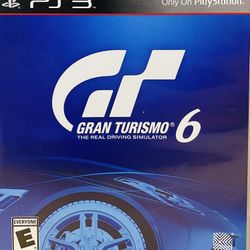 Gran Turismo 6 - Playstation 3 Game Tested Authentic 