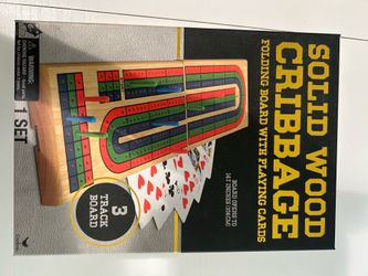 Brand New Cribbage Set