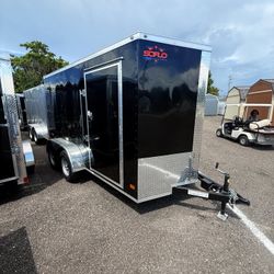 🚨 Nation Craft ProCraft 6x12 TA Enclose Trailer -7K GVWR🚨