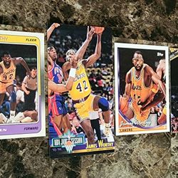 Big Game James • James Worthy • Collectible basketball cards 