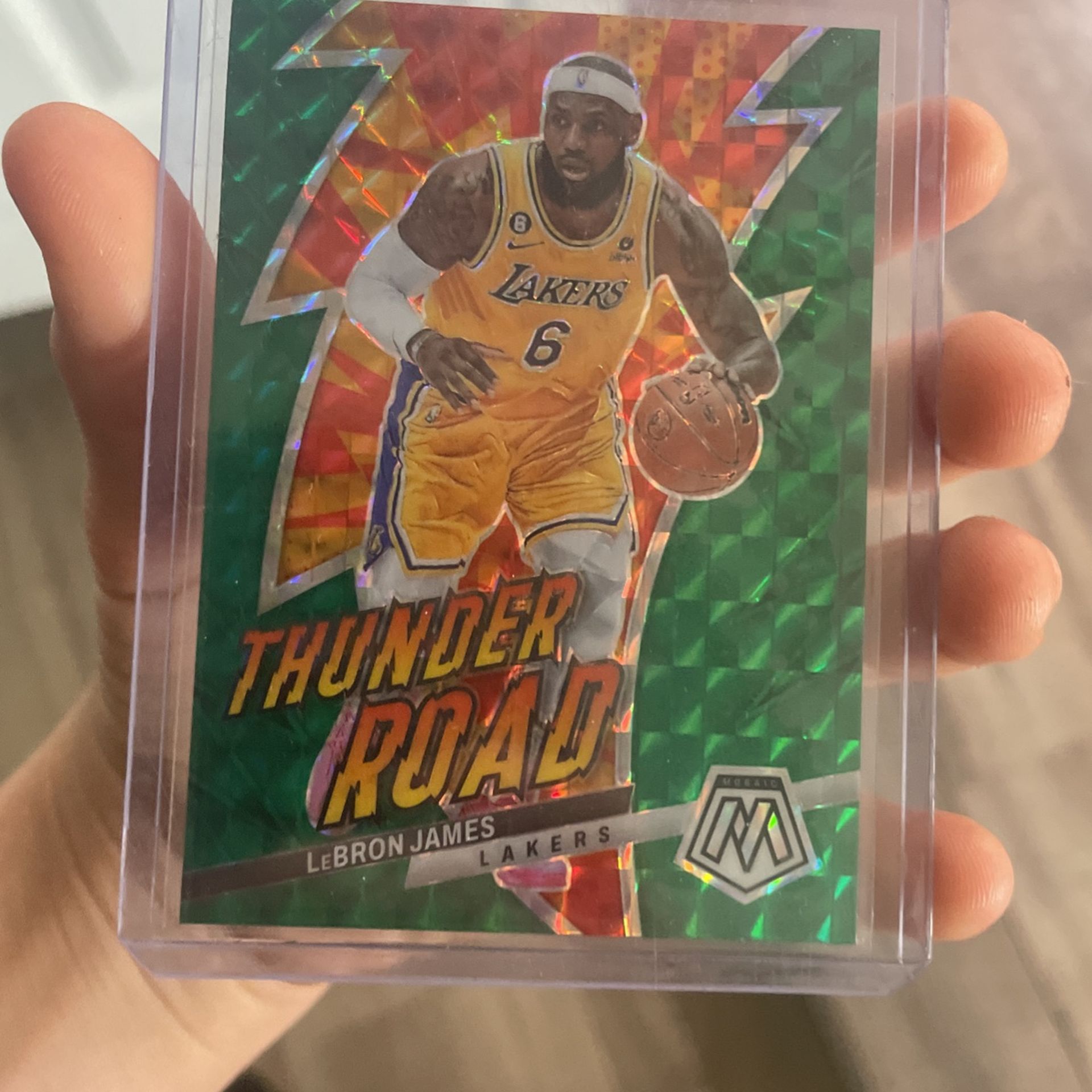 Thunder Road Lebron James Card