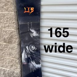 NICE 165 wide Lib Tech Skunk Ape HP snowboard 