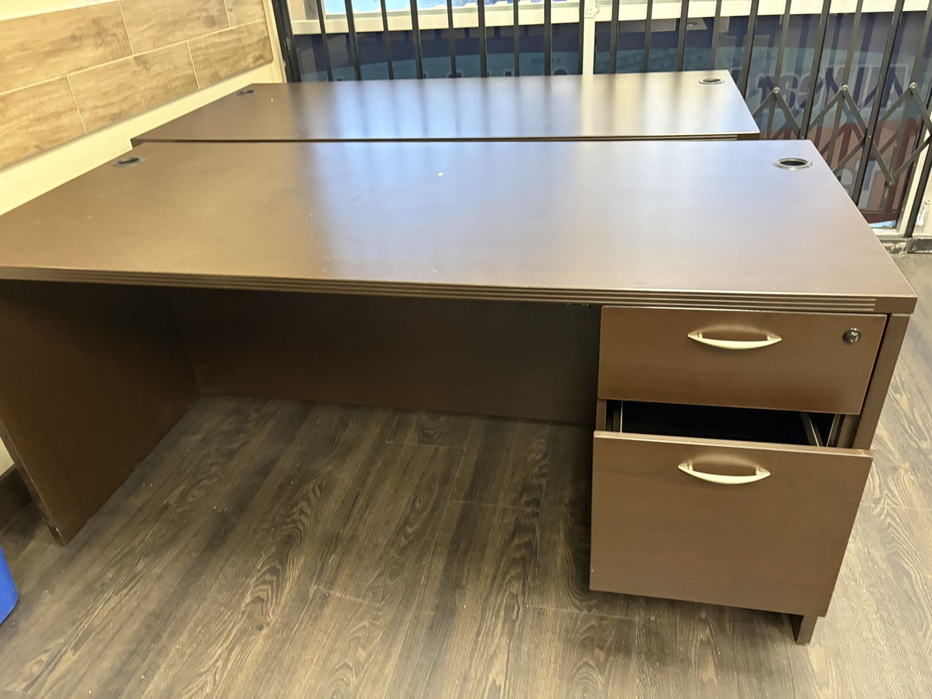 Brown Desk