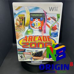 Arcade Zone Nintendo Wii, 2009 TESTED AND COMPLETE With Manual