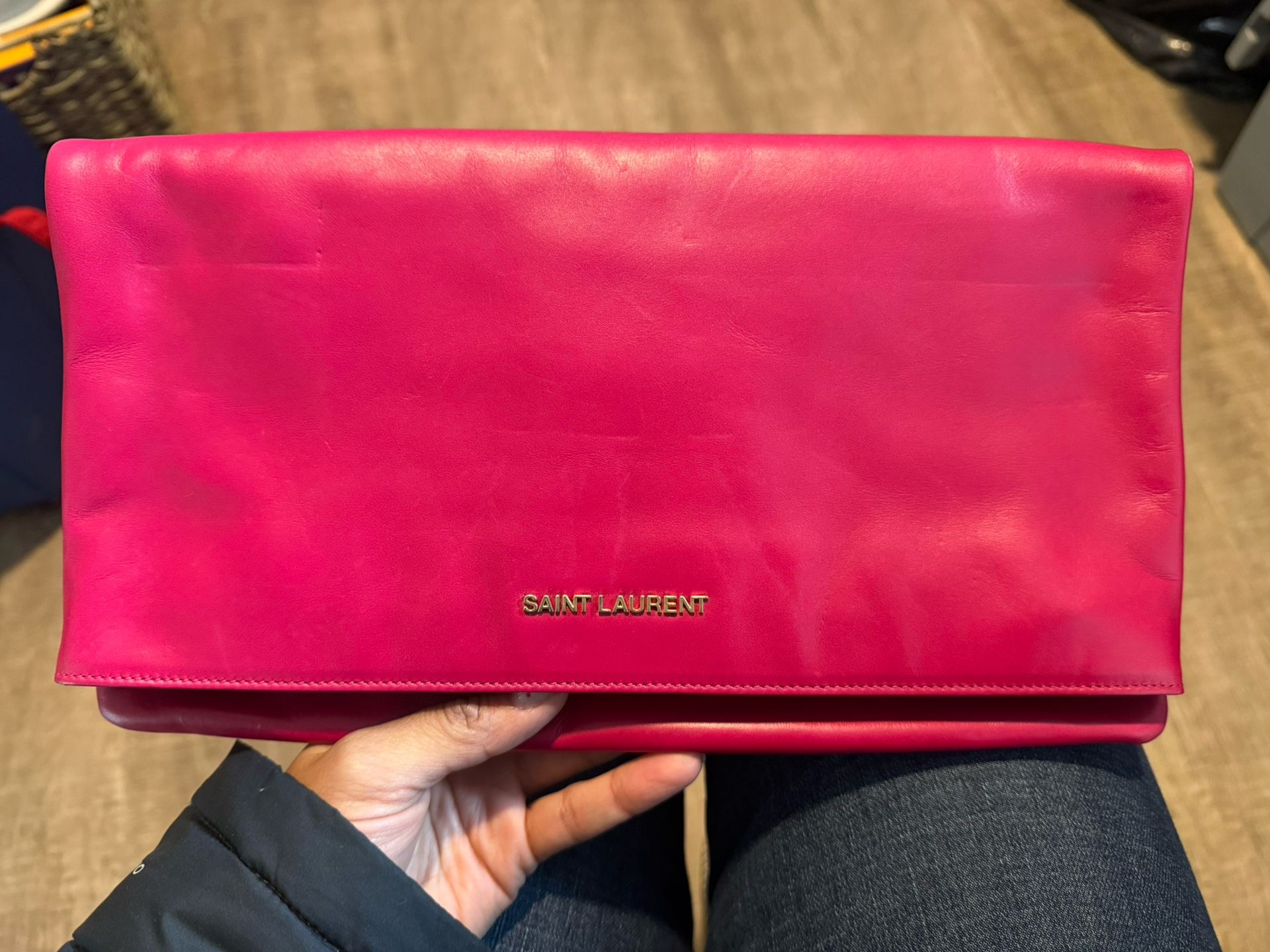 Authentic Saint Laurent Rio New Pochette π