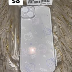 hello kitty iphone 15 plus case new/nuevo 