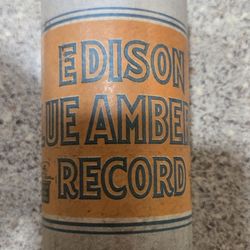 Lot of 7 Vtg Edison Cylinder Records Blue Amberol 1901,
+158, 4082, 3630, 2029