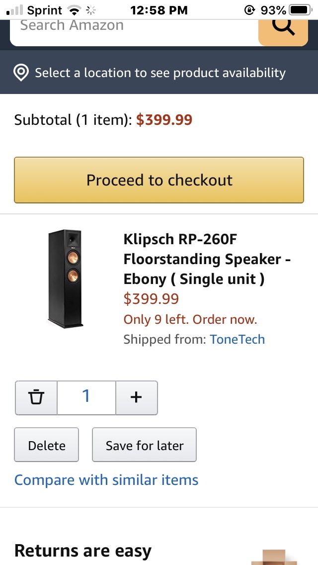 Klipsch RP260F