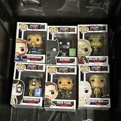 DC Suicide Squad 2016 Movie Funko Pop Lot