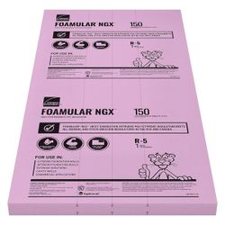 2" Owens Corning Foamular XPS Insulation Board - R-10 (4x8 Sheet)