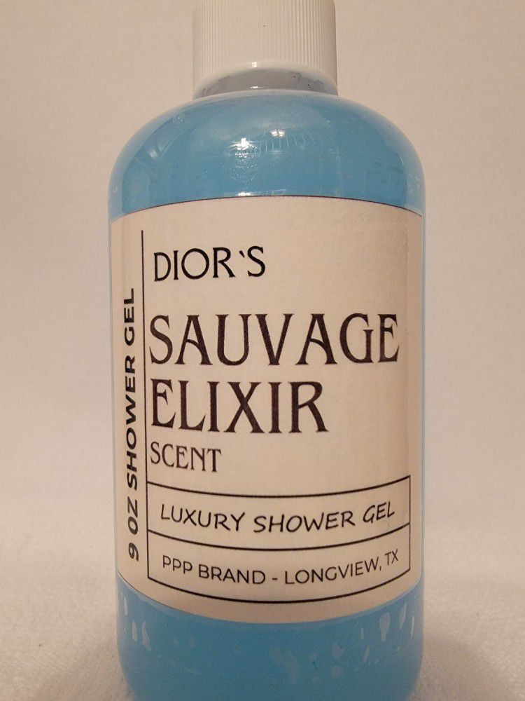 Sauvage Elixir Scented 9oz Shower Gel