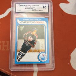 Wayne Gretzky Grade 10 Rookie Card 