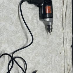 Black And Decker Wired Drill 