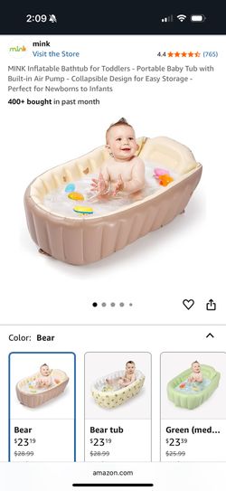 Baby Travel Blowup Bathtub