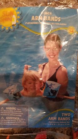 Swimming arm bands and ring