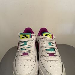 Nike Air Force 1 Low '07 LV8 Just Do It! White Vivid Purple