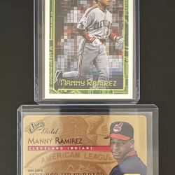Manny Ramirez Star Baseball Player Card Bundle 