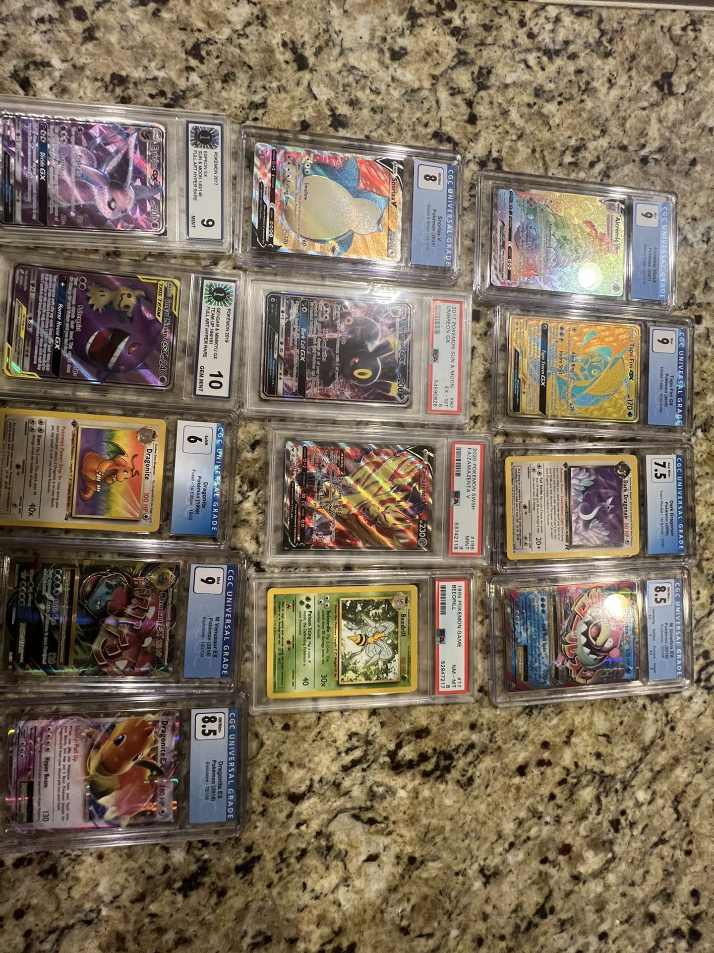 Lot Of Graded Cards