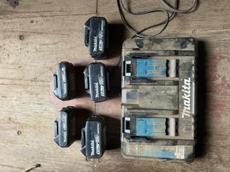 Makita double battery charger