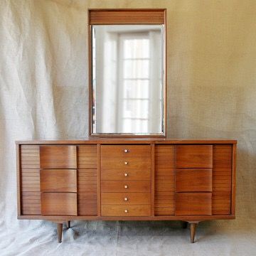 1950 Johnson Carper Fashion Trend Bedroom Set Pieces For Sale In