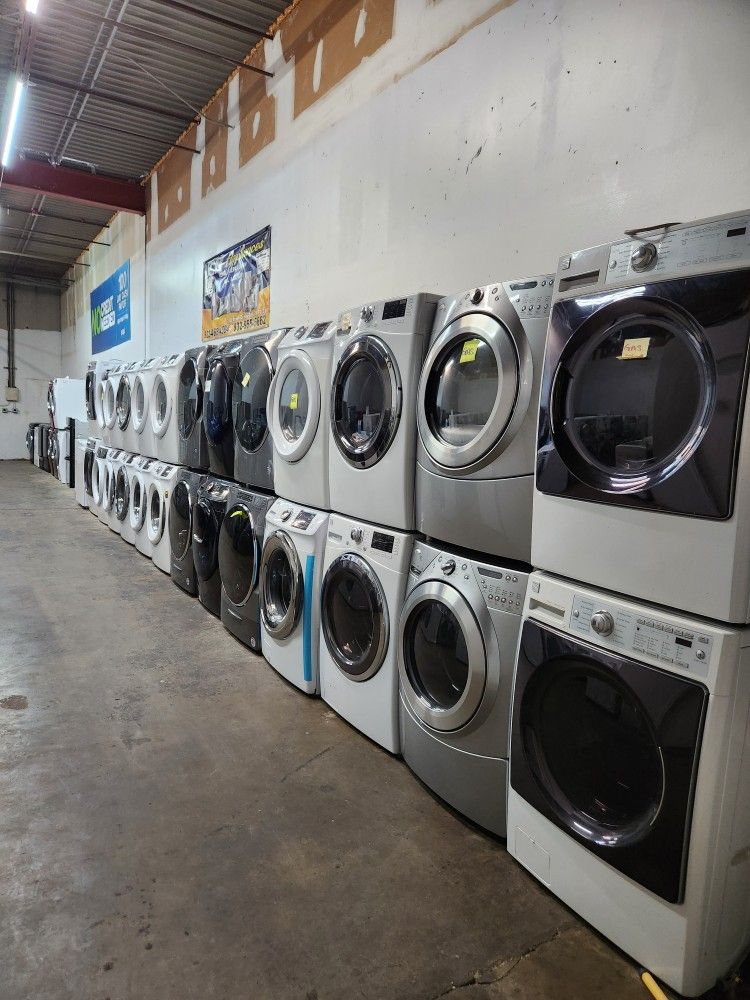 SAMSUNG SET STEAM WASHER AND GAS DRYER ⛽️