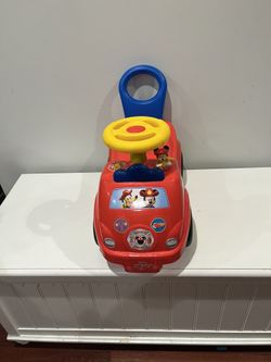 Disney Mickey Mouse Fire Truck Ride-On Toy