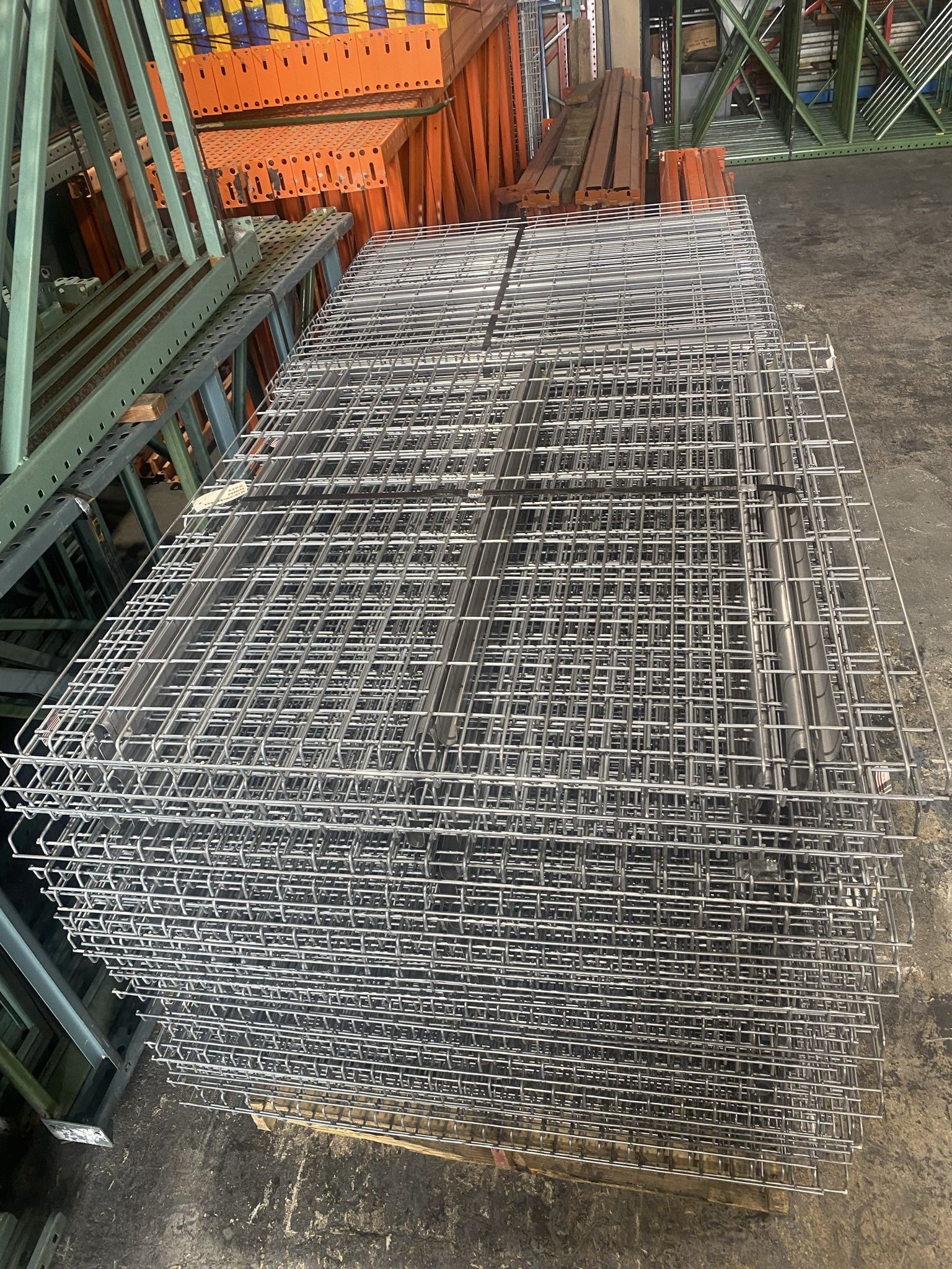 New & Used 42 X 46in Heavy Duty Pallet Rack Wire Decking for Sale in Pompano Beach, FL OfferUp