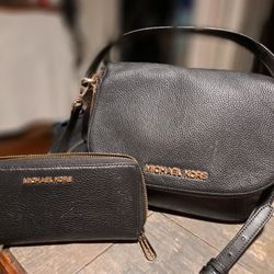 Michael Kors purse and  wallet