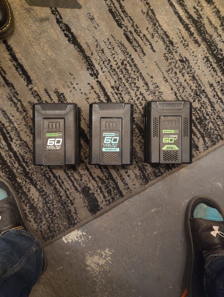 Green works Battery Pro 60v 