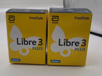 2x Libre 3 Plus Sensors