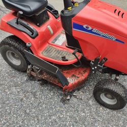 Package Deal Lawnmower With Plow And Trailer