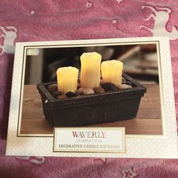 Candle Fountain Decorative Wavelet