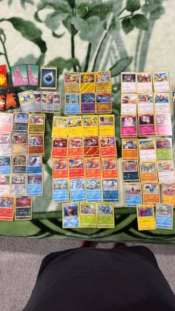 100+ Pokemon Cards Collection & Sleeves