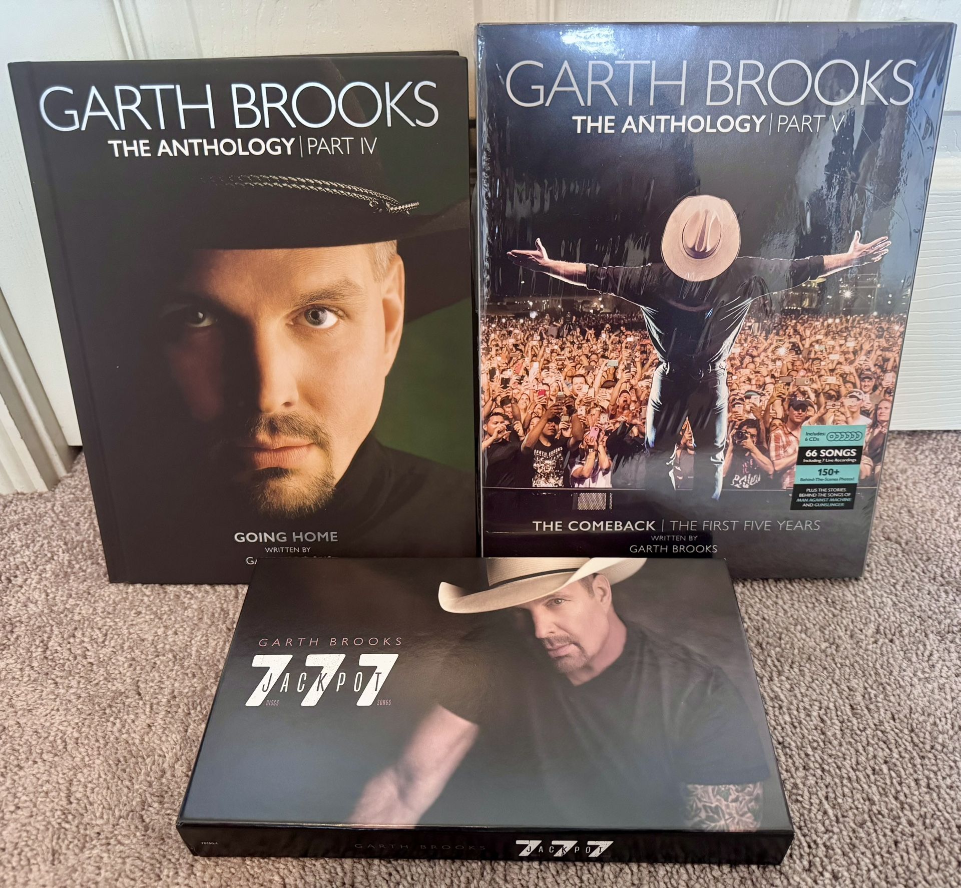 Garth Brooks - 777 Jackpot, Anthology Part IV & V CD Boxsets