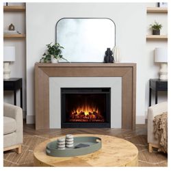 NEW Brooks Grand Electric Fireplace 