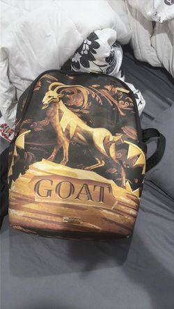 “GOAT” sprayground book bag