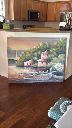 Canvas painting 30 x 30