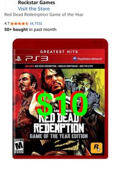 Red Dead Redemption Game of the Year