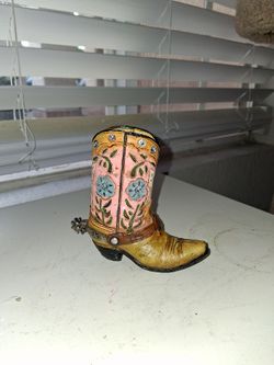 Decorative Cowboy Boot Figurine Hobby Lobby