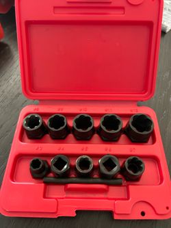 Craftsman Bolt Extractor Socket Set, 10 Pieces brand new