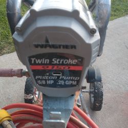 Wagner Twin Stroke 9150 Piston Pump 5/8 Hp