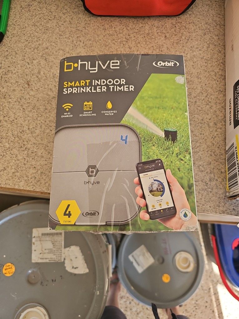 Orbit B Hive 4 Station Indoor Sprinkler Timer